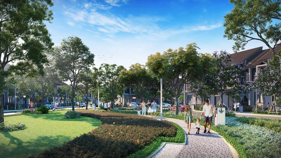 Chủ đầu tư thiết kế công viên nội khu rộng khoảng 2.000m2 dành riêng cho cư dân Topaz Town. Chủ đầu tư thiết kế công viên nội khu rộng khoảng 2.000m2 dành riêng cho cư dân Topaz Town.